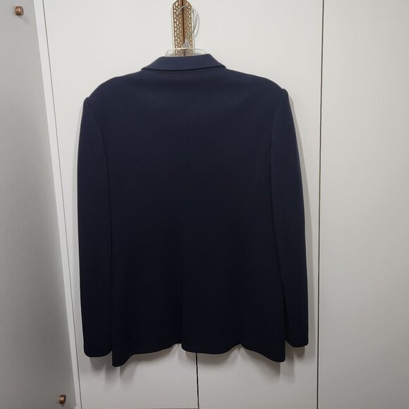 Trussardi Women's Blazer/Jacket Navy Blue Made in Italy - Picture 4 of 13